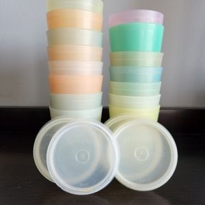 Vintage Tupperware Mini Containers